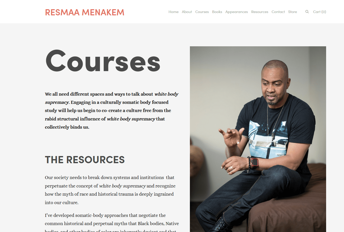 FREE 5-Day Racialized Trauma Home Study Course by Resmaa Menakem